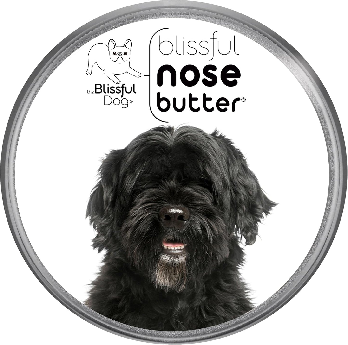 The Blissful Dog Portuguese Water Dog Unscented Nose Butter - Dog Nose Butter, 8 Ounce