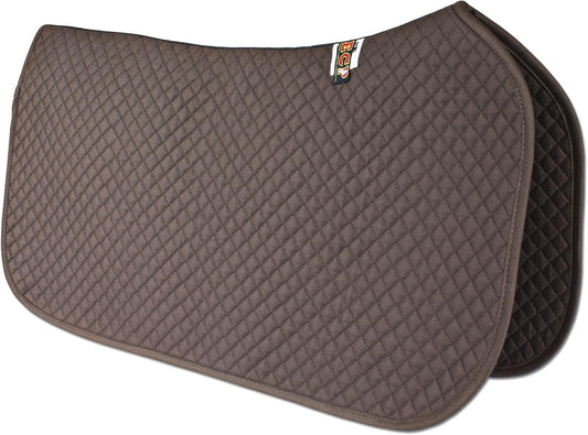 ECP Equine Comfort Products All Purpose Diamond Quilted Western Saddle Pad for Injury Prevention, Breathable, Hypoallergenic, Shock-Absorbing Cushion for Horse Comfort