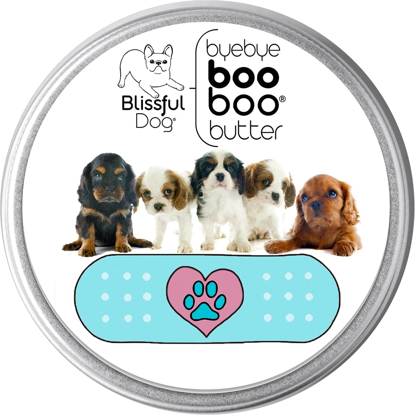 The Blissful Dog 2 oz TIN Cavalier King Charles Spaniel Booboo Butter
