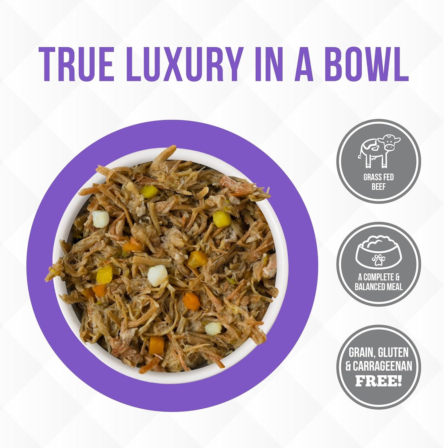 Weruva TruLuxe Cat Food, Steak Frites Dinner with Beef & Pumpkin in Gravy, 6oz Can (Pack of 24)