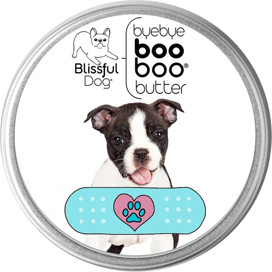 The Blissful Dog 2 oz TIN Boston Terrier Booboo Butter