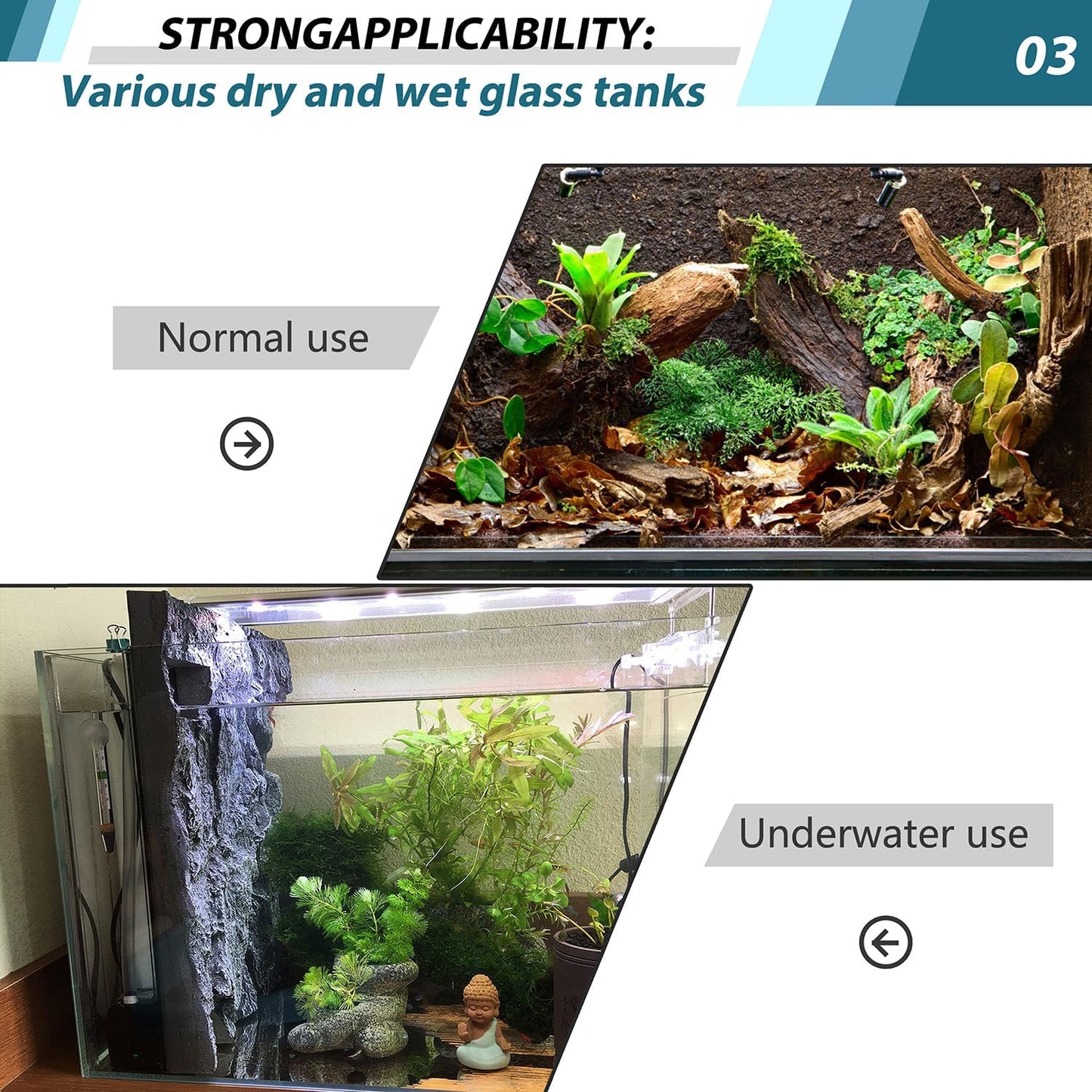 17.7x11.8in Rock Terrarium Background,3D Reptile Tank Background Board,Amphibian Stereo Backdrop Wall,Lizard Snake Gecko Spider Turtle Fish pet silo Background Decorative Panel(Blue)