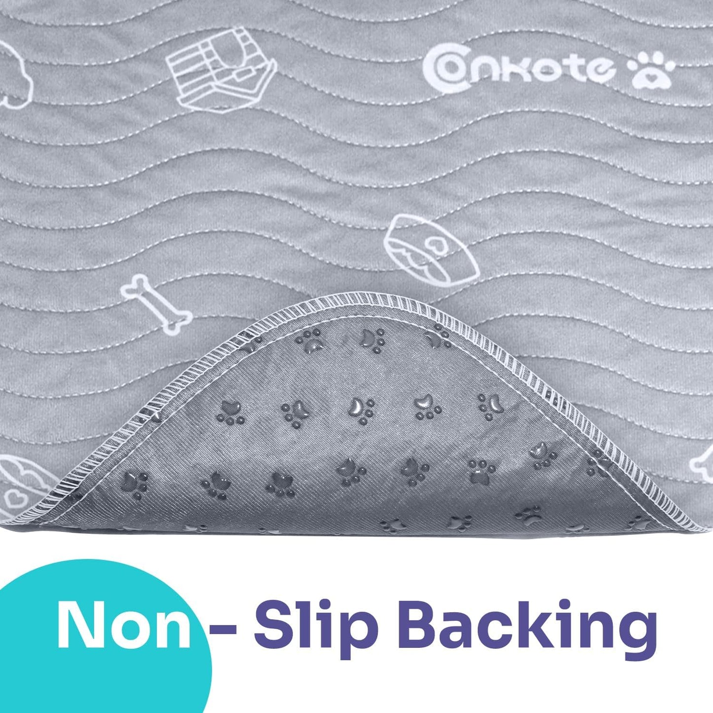 Washable Pee Pads for Dogs 2 Pack , 36"x41" Super Absorbent Reusable Puppy Pad Non-Slip Dog Playpen Mat Waterproof for Puppy Training, Potty, Playpen,Incontinence