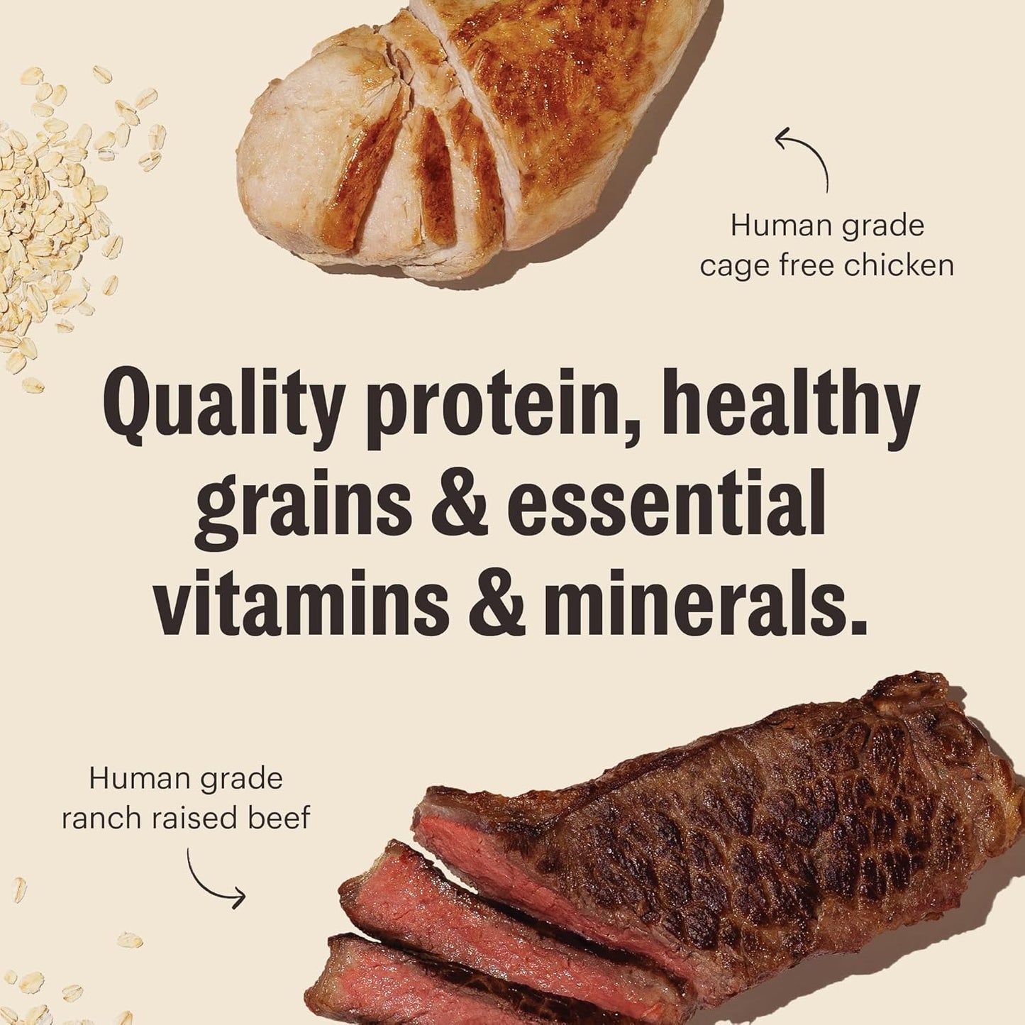 The Honest Kitchen Essential Clusters Dog Whole Grain Beef & Chicken 20 lb Bag