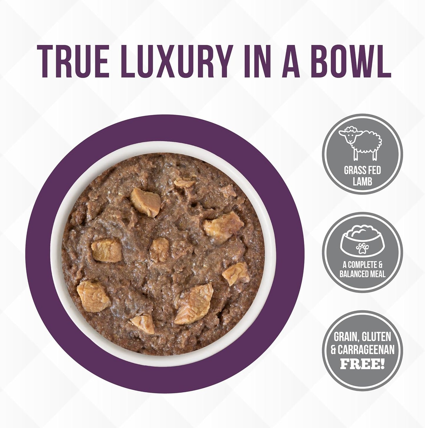 Weruva TruLuxe Cat Food, Glam 'N Punk with Lamb & Duck in Gelée, 6oz Can (Pack of 24)