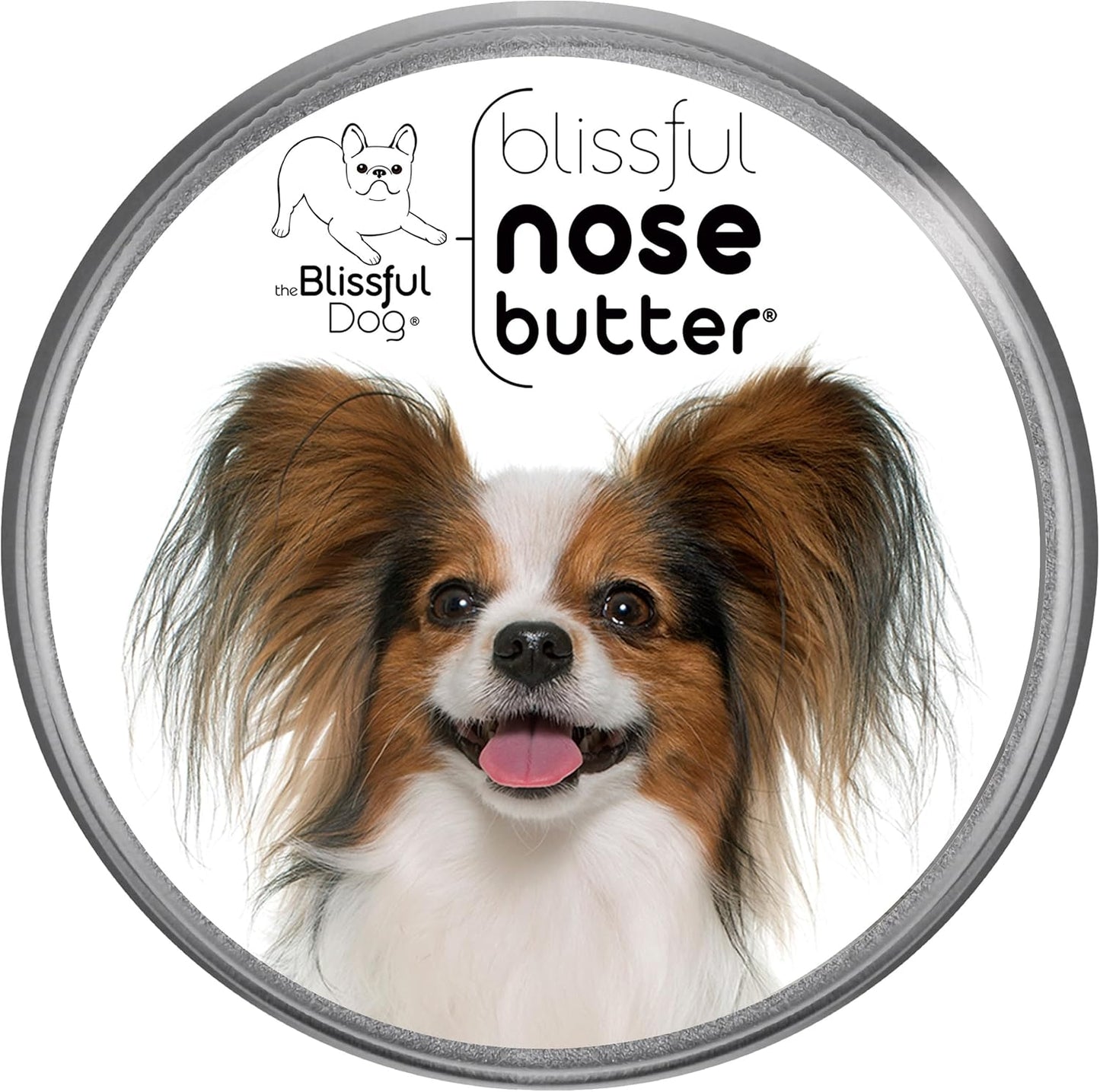 The Blissful Dog Papillon Unscented Nose Butter - Dog Nose Butter, 4 Ounce