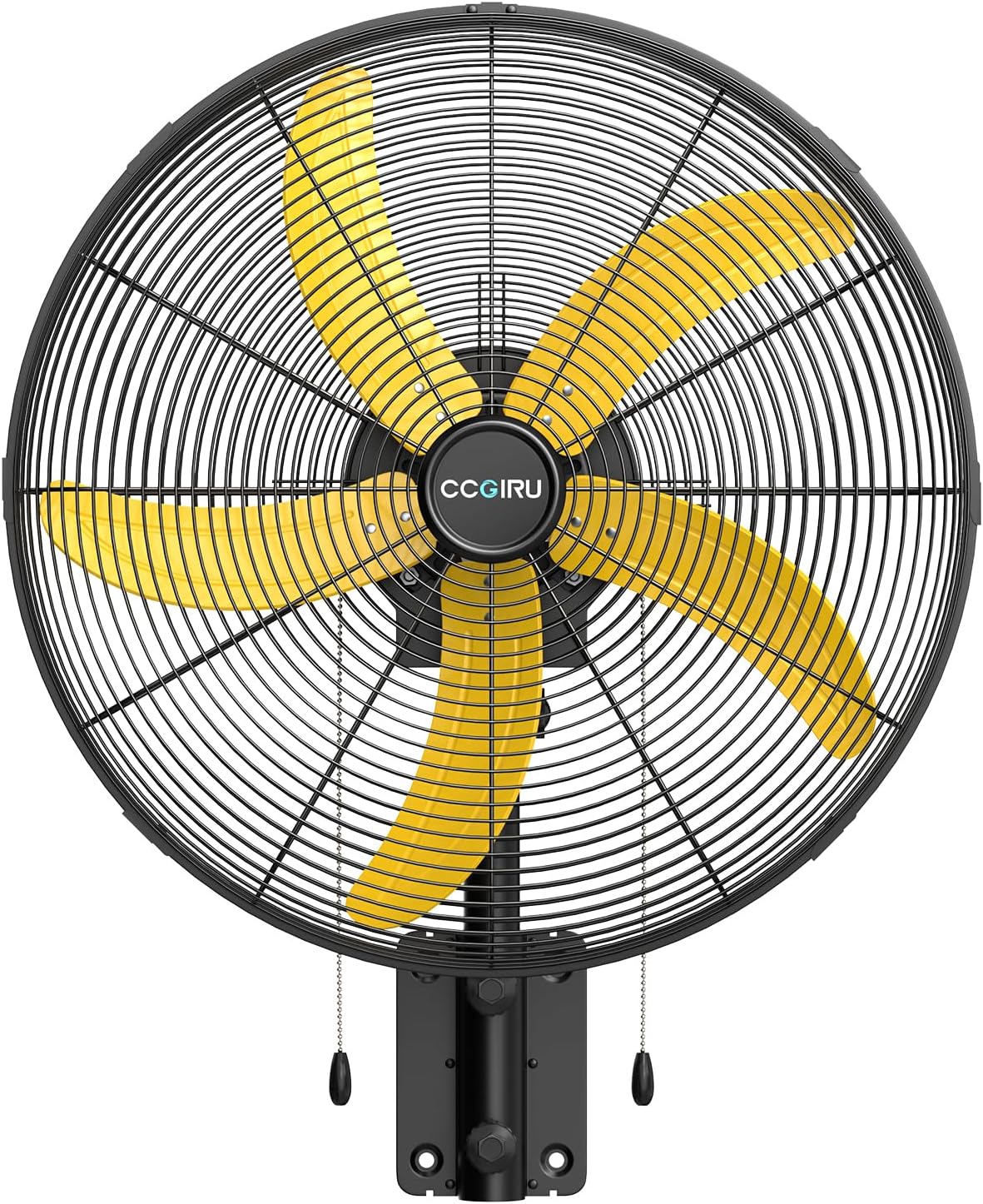 5000 CFM 20" Wall Fan Oscillating, Professional Industrial Wall Mount Fan with 3 Speed for Warehouse, Factory, Workshops, and Garage, UL Listed