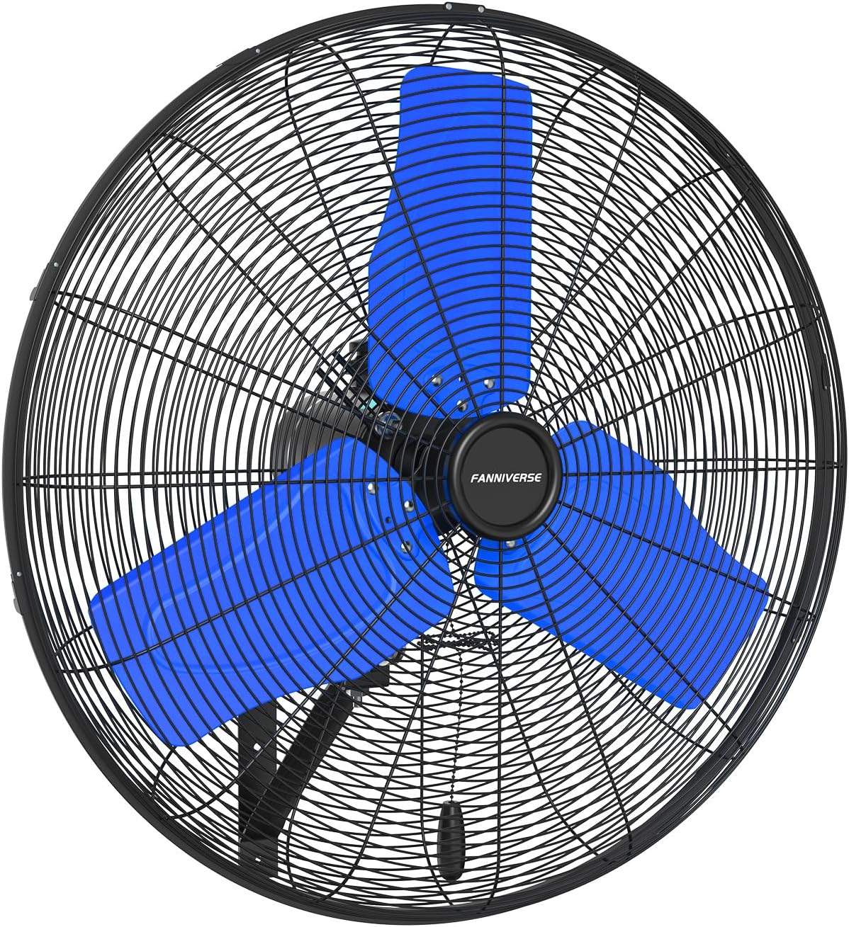 24 Inch 9500 CFM Waterproof Wall Fan Pro Series - Outdoor High Velocity Wall Mount Fan with Enclosed Motor for Residential, Warehouse, Patio, Shop, Garage, Barn UL Safety Listed