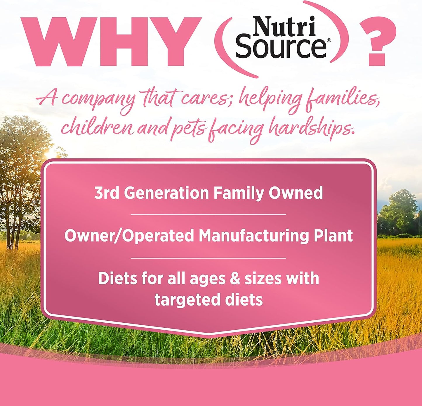 NutriSource Pure Vita Limited Ingredient Grain Free Dry Dog Food, Salmon and Peas, 25LB