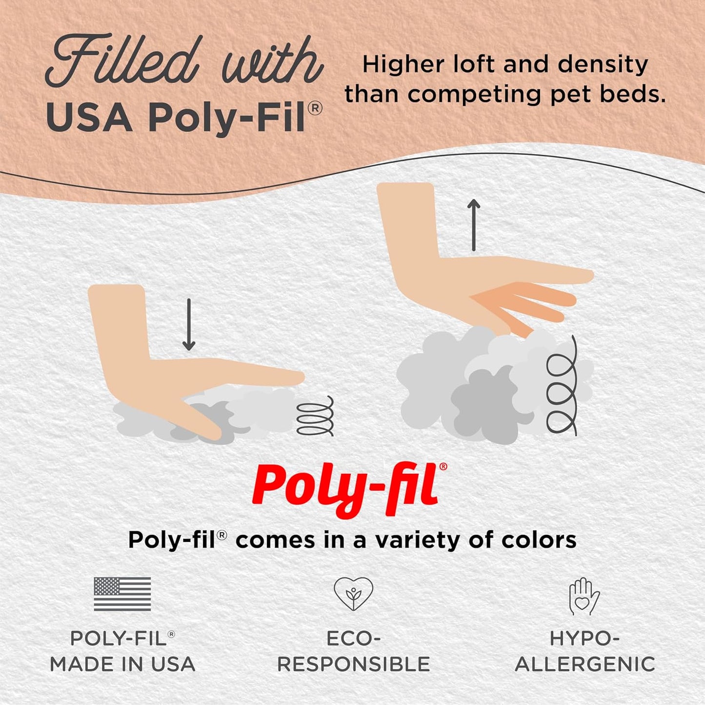 Best Friends by Sheri Original Calming Donut Dog and Cat Bed, Shag Faux Fur, Taupe, XS (18in x 18in) - Anxiety Relief for Pets Up to 10 lbs