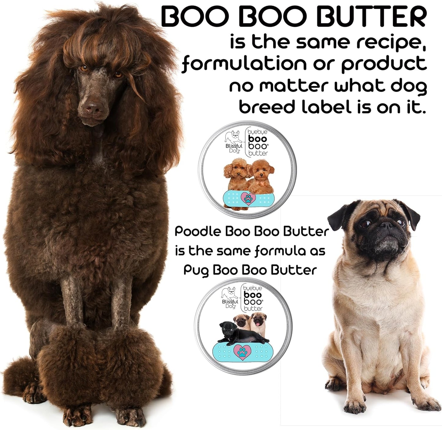 The Blissful Dog Curly-Coat Retriever Boo Boo Butter, 8-Ounce