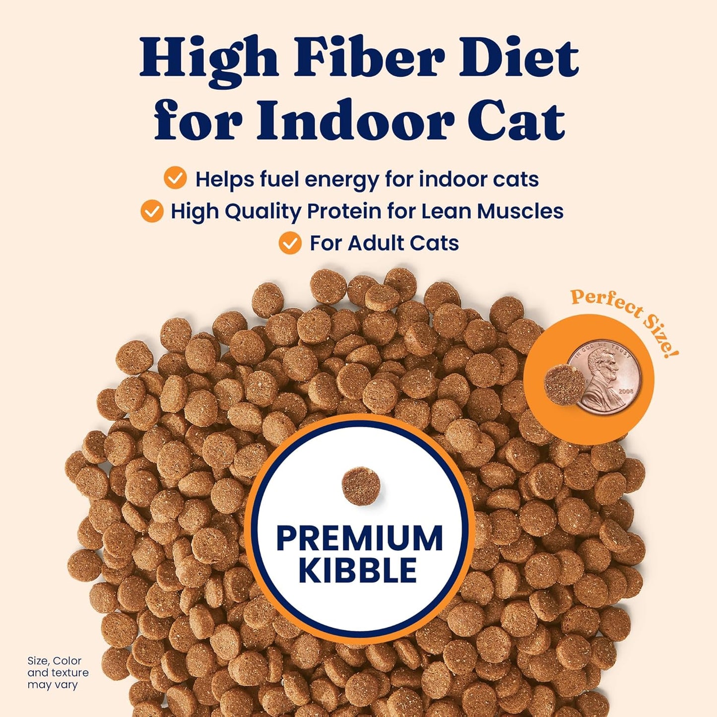 Solid Gold Indoor Dry Cat Food - Grain Free & Gluten Free - Chicken Cat Food Dry Kibble for Indoor Cats w/Probiotics & Fiber for Gut Health - Sensitive Stomach & Hairball Support for Adult Cats - 6LB