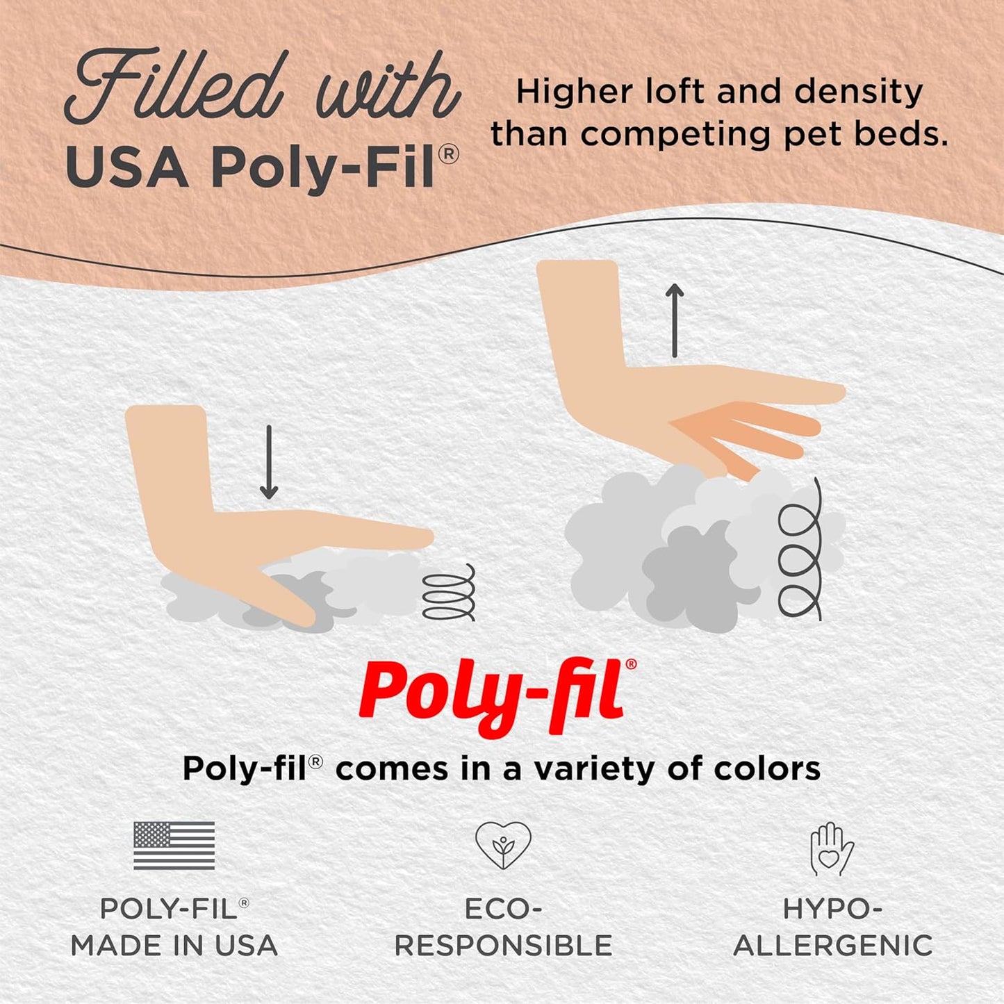 Best Friends by Sheri Original Calming Donut Dog and Cat Bed, Lux Faux Fur, Dark Brown, (23in x 23in) - Anxiety Relief for Pets Up to 25 lbs